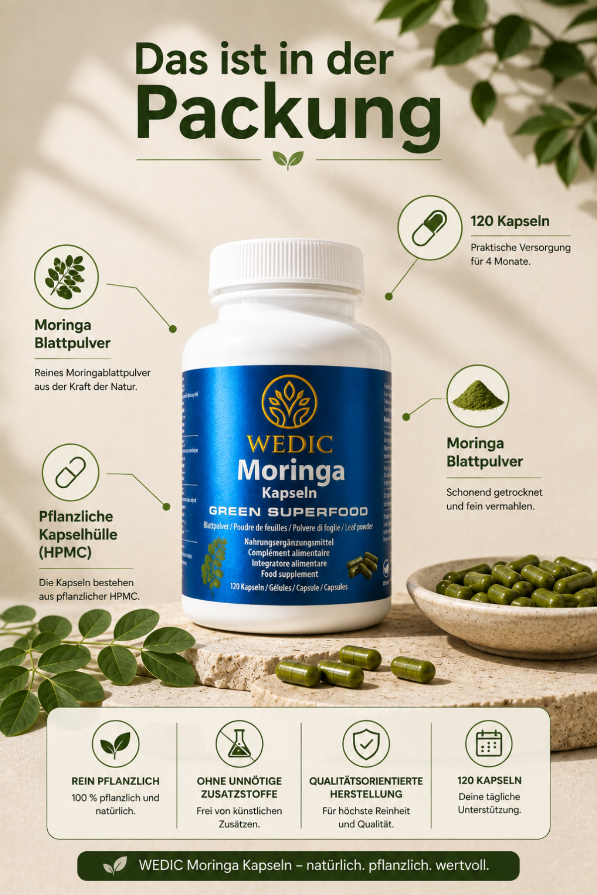 WEDIC Moringa Capsules
