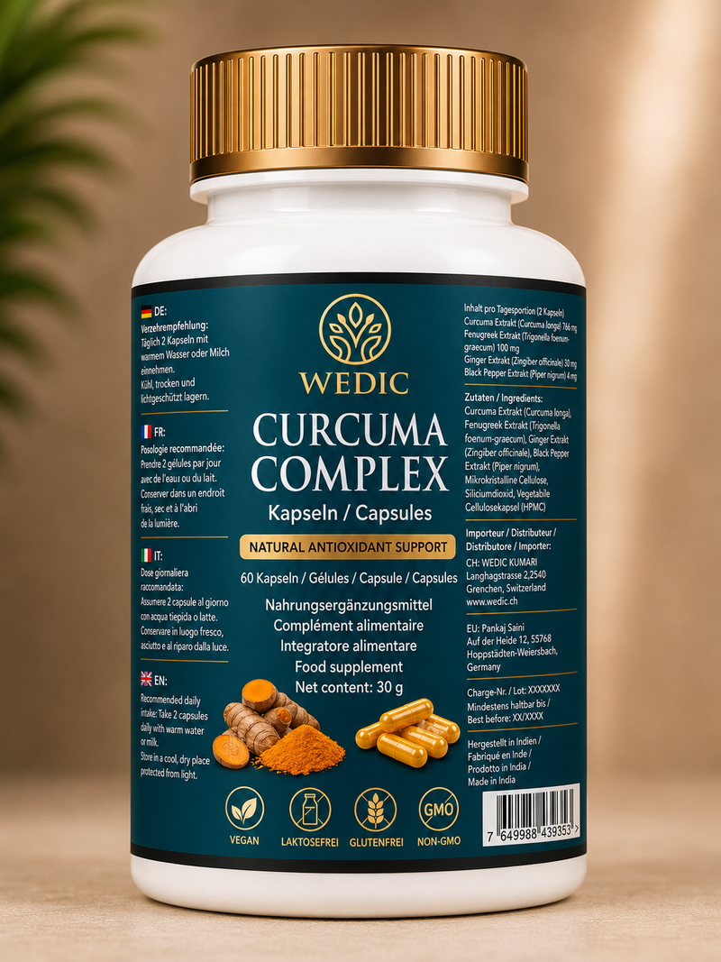WEDIC Curcuma Complex Kapseln