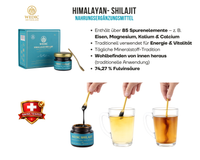 WEDIC Himalaya-Shilajit – In der Schweiz getestetes Mineralharz