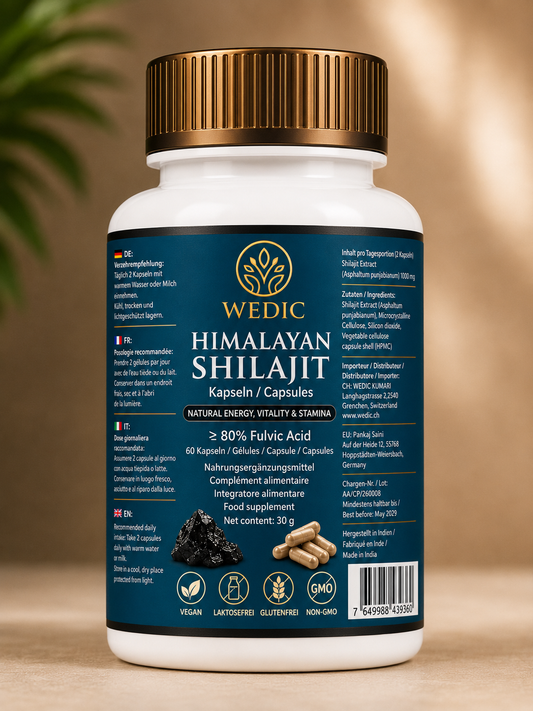WEDIC Shilajit Kapseln