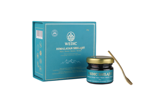 WEDIC Himalayan Shilajit – Swiss-tested Mineral Resin